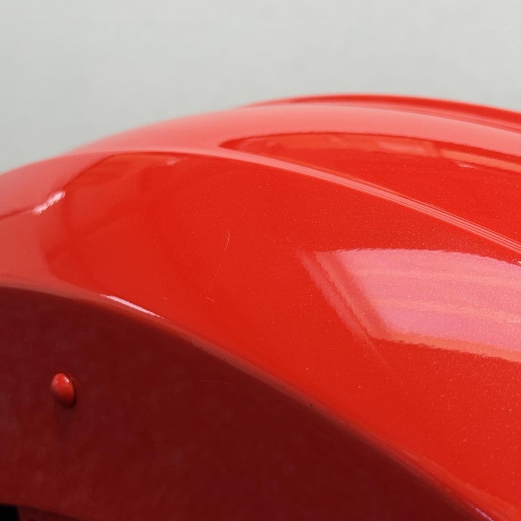 Indian Scout front fender / mudguard in slingshot red